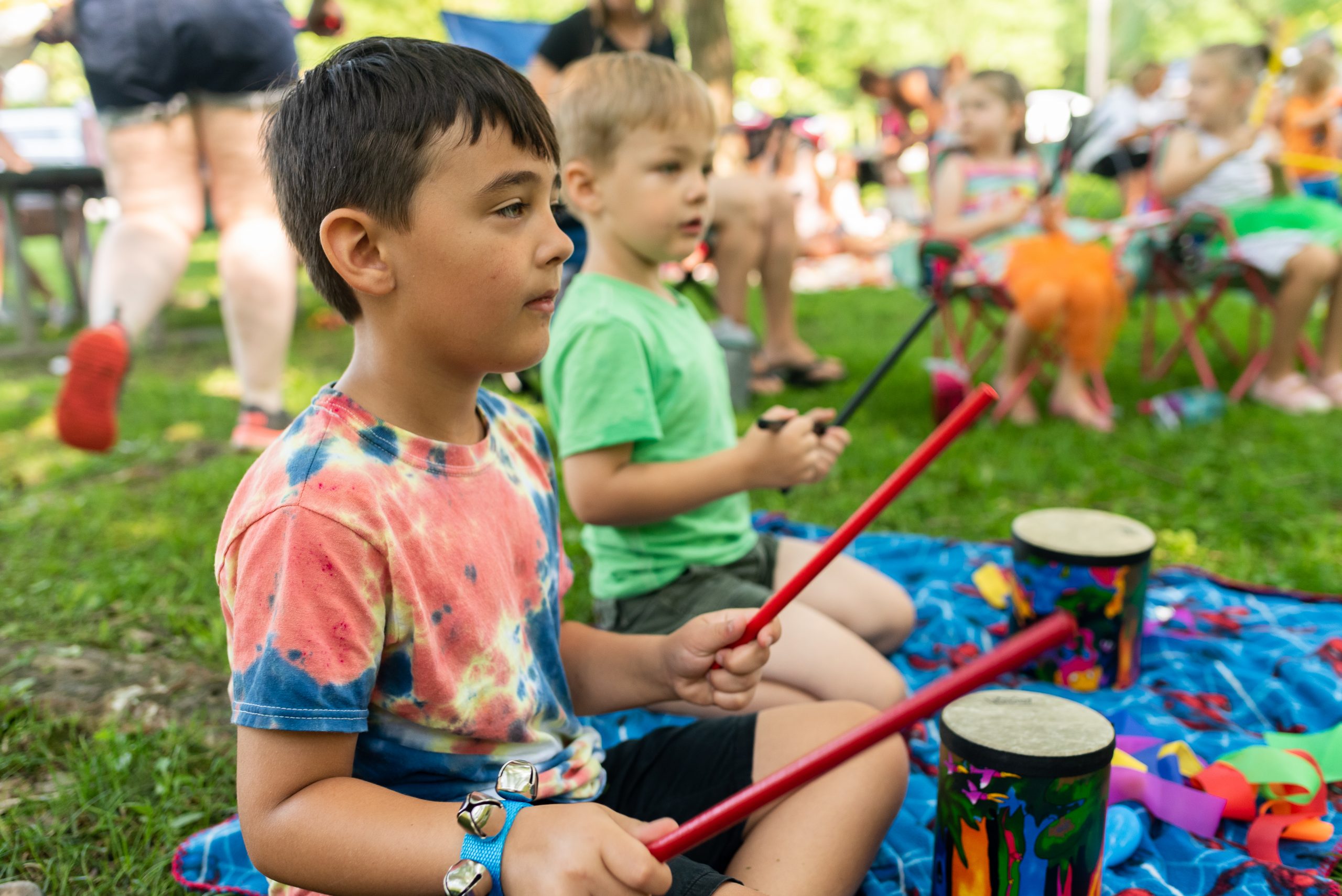 Fairmount Community Library Music is Magic program for kids